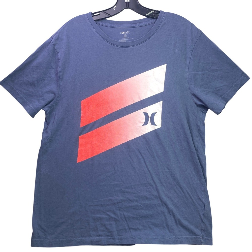 Hurley Shirt Mens Medium Athleisure Logo Surf Skater Coastal Beachy Streetwear